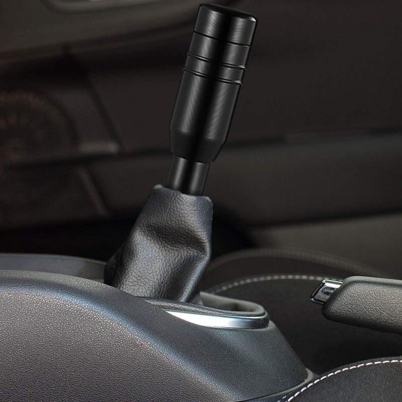 WINOMO Automatic Car Stick Shift Knob Cover Lever Universal Fit (Black, Random Color of Screws) - Image 4